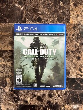 Call Of Duty: Modern Warfare Remastered Sony PS4 Video Game